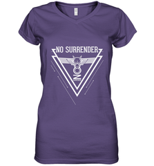 NEW NO SURRENDER FIREPOWER JUDAS PRIEST Women's V-Neck T-Shirt Women's V-Neck T-Shirt - belovedtshirt