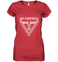 NEW NO SURRENDER FIREPOWER JUDAS PRIEST Women's V-Neck T-Shirt Women's V-Neck T-Shirt - belovedtshirt