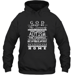 A shirt about Autism Hooded Sweatshirt