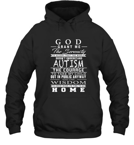 A shirt about Autism Hooded Sweatshirt Hooded Sweatshirt / Black / S Hooded Sweatshirt - belovedtshirt