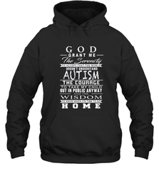 A shirt about Autism Hooded Sweatshirt Hooded Sweatshirt - belovedtshirt