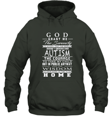 A shirt about Autism Hooded Sweatshirt Hooded Sweatshirt - belovedtshirt