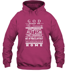 A shirt about Autism Hooded Sweatshirt Hooded Sweatshirt - belovedtshirt