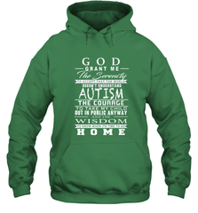A shirt about Autism Hooded Sweatshirt Hooded Sweatshirt - belovedtshirt