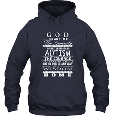 A shirt about Autism Hooded Sweatshirt