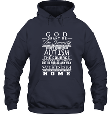A shirt about Autism Hooded Sweatshirt Hooded Sweatshirt - belovedtshirt