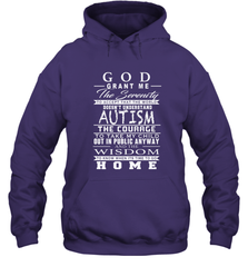 A shirt about Autism Hooded Sweatshirt Hooded Sweatshirt - belovedtshirt