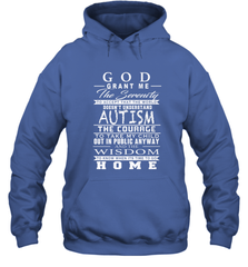A shirt about Autism Hooded Sweatshirt Hooded Sweatshirt - belovedtshirt