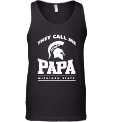 Michigan State Spartans They Call Me Papa Men's Tank Top Men's Tank Top - belovedtshirt