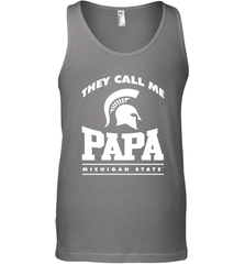 Michigan State Spartans They Call Me Papa Men's Tank Top Men's Tank Top - belovedtshirt