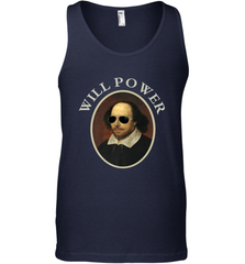 William Shakespeare Will Power Shirt Art Positive Quote Men's Tank Top Men's Tank Top - belovedtshirt