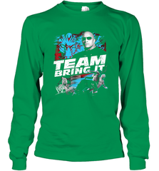 WWE The Rock Team Bring It Long Sleeve T-Shirt Long Sleeve T-Shirt - belovedtshirt