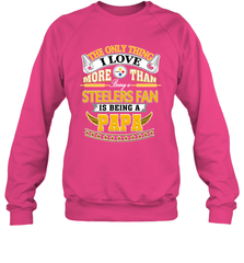 NFL The Only Thing I Love More Than Being A Pittsburgh Steelers Fan Is Being A Papa Football Crewneck Sweatshirt Crewneck Sweatshirt - belovedtshirt