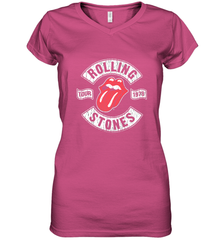Mens The Rolling Stones Tour 1978 Women's V-Neck T-Shirt Women's V-Neck T-Shirt - belovedtshirt