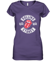 Mens The Rolling Stones Tour 1978 Women's V-Neck T-Shirt Women's V-Neck T-Shirt - belovedtshirt