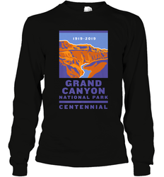 Grand Canyon National Park Centennial Logo Long Sleeve T-Shirt