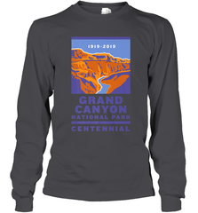 Grand Canyon National Park Centennial Logo Long Sleeve T-Shirt Long Sleeve T-Shirt - belovedtshirt
