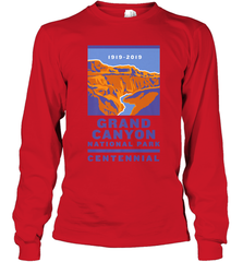 Grand Canyon National Park Centennial Logo Long Sleeve T-Shirt Long Sleeve T-Shirt - belovedtshirt