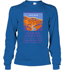 Grand Canyon National Park Centennial Logo Long Sleeve T-Shirt Long Sleeve T-Shirt - belovedtshirt