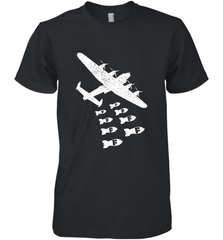 Christmas Gift Idea Bomber Dropping F Bombs Funny Men's Premium T-Shirt Men's Premium T-Shirt - belovedtshirt