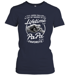 Papa Fathers Day Grandpa or Dad Women's T-Shirt