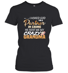Crazy Grandma Partner in crime Women's T-Shirt Women's T-Shirt - belovedtshirt