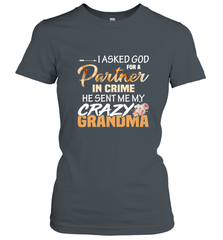Crazy Grandma Partner in crime Women's T-Shirt Women's T-Shirt - belovedtshirt