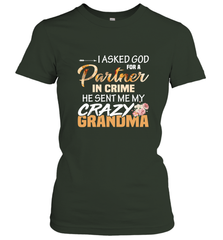 Crazy Grandma Partner in crime Women's T-Shirt Women's T-Shirt - belovedtshirt