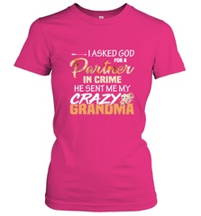 Crazy Grandma Partner in crime Women's T-Shirt Women's T-Shirt - belovedtshirt