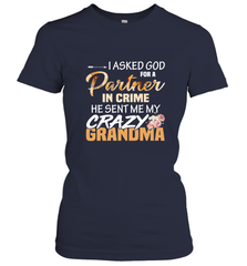 Crazy Grandma Partner in crime Women's T-Shirt Women's T-Shirt - belovedtshirt