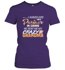 Crazy Grandma Partner in crime Women's T-Shirt Women's T-Shirt - belovedtshirt