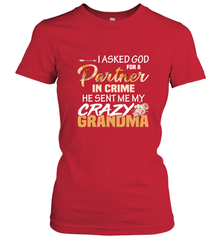 Crazy Grandma Partner in crime Women's T-Shirt Women's T-Shirt - belovedtshirt