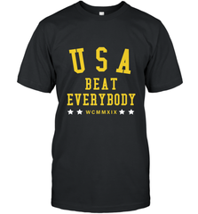 USA Beat Everybody Shirt _ USA Beat Everybody Men's T-Shirt Men's T-Shirt - belovedtshirt