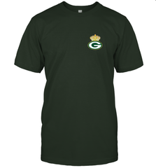 NFL Green Bay Packers Logo Champion Crown 1 Men's T-Shirt Men's T-Shirt - belovedtshirt