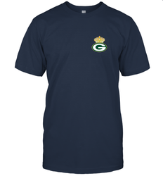NFL Green Bay Packers Logo Champion Crown 1 Men's T-Shirt