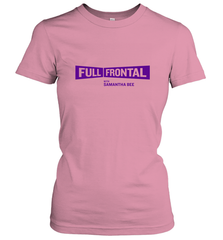 Full Frontal with Samantha Bee Purple Logo Women's T-Shirt Women's T-Shirt - belovedtshirt