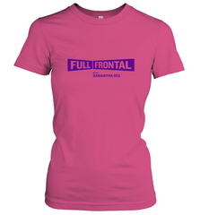 Full Frontal with Samantha Bee Purple Logo Women's T-Shirt Women's T-Shirt - belovedtshirt