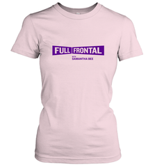 Full Frontal with Samantha Bee Purple Logo Women's T-Shirt Women's T-Shirt - belovedtshirt