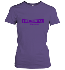 Full Frontal with Samantha Bee Purple Logo Women's T-Shirt Women's T-Shirt - belovedtshirt