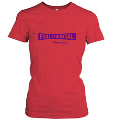 Full Frontal with Samantha Bee Purple Logo Women's T-Shirt Women's T-Shirt - belovedtshirt