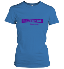 Full Frontal with Samantha Bee Purple Logo Women's T-Shirt Women's T-Shirt - belovedtshirt