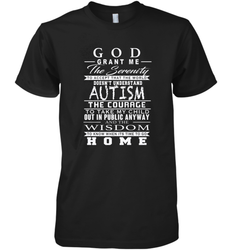 A shirt about Autism Men's Premium T-Shirt