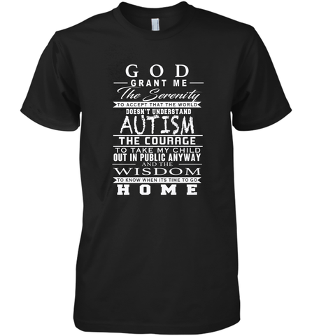 A shirt about Autism Men's Premium T-Shirt Men's Premium T-Shirt / Black / XS Men's Premium T-Shirt - belovedtshirt