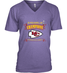 NFL Kansas City Chiefs Pro Line by Fanatics Super Bowl LIV Champions Men's V-Neck Men's V-Neck - belovedtshirt