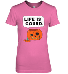 Funny Life Is Gourd Halloween Trick Or Treat Pumpkin Women's Premium T-Shirt Women's Premium T-Shirt - belovedtshirt