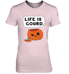 Funny Life Is Gourd Halloween Trick Or Treat Pumpkin Women's Premium T-Shirt Women's Premium T-Shirt - belovedtshirt