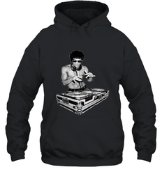 T shirt Dj bruce, by bruce Dj Hooded Sweatshirt