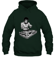 T shirt Dj bruce, by bruce Dj Hooded Sweatshirt Hooded Sweatshirt - belovedtshirt