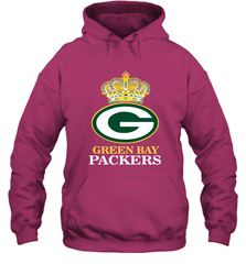 NFL Green Bay Packers Logo Champion Crown Hooded Sweatshirt Hooded Sweatshirt - belovedtshirt