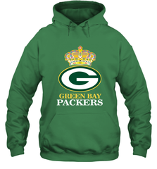 NFL Green Bay Packers Logo Champion Crown Hooded Sweatshirt Hooded Sweatshirt - belovedtshirt